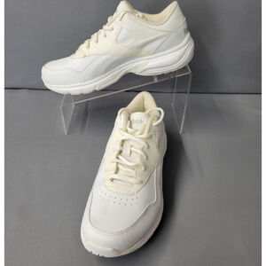 Reebok DMX Max Athletic Leather Sneakers Shoes Womens 7 White 11-V49880 Walking